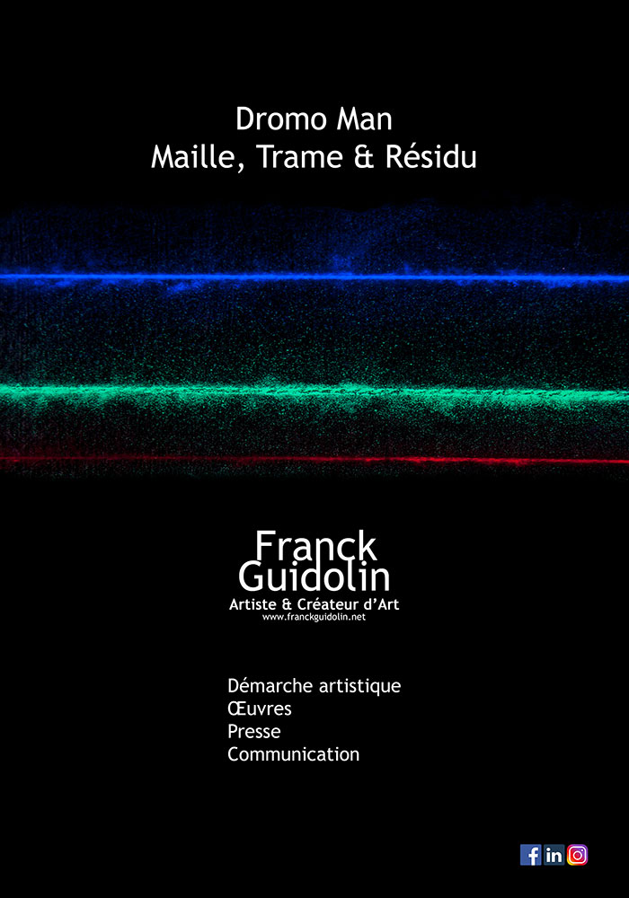 Le press-book dédié à Dromo Man et Résidu, Maille & Trame.