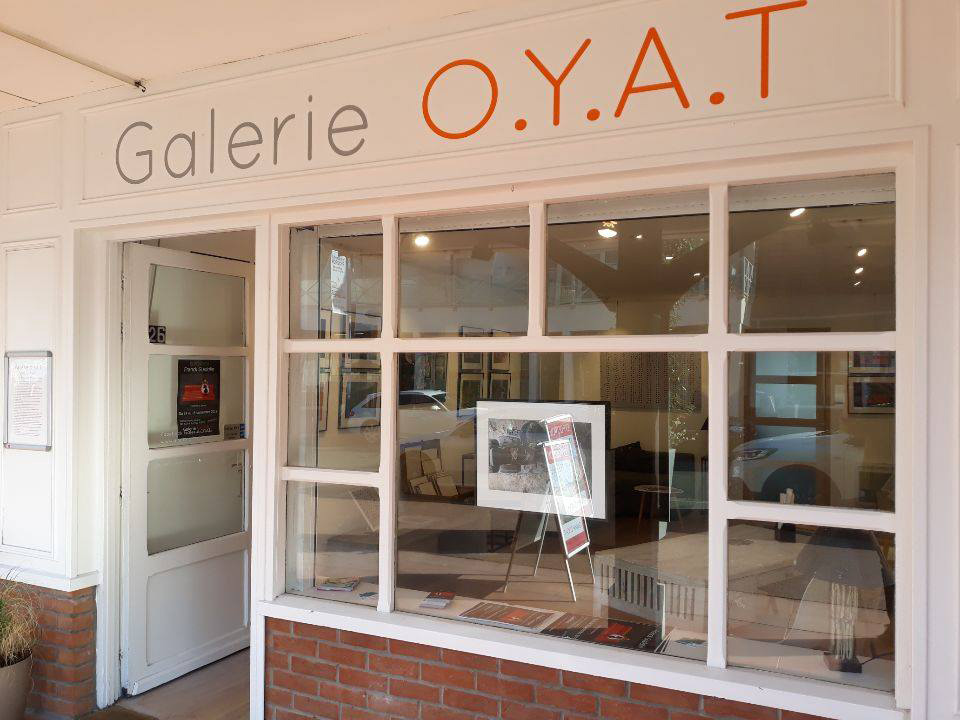 Galerie Oyat à Hardelot, exposition Franck Guidolin