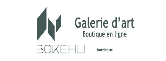 Banderole Galerie Bokehli à Bordeaux