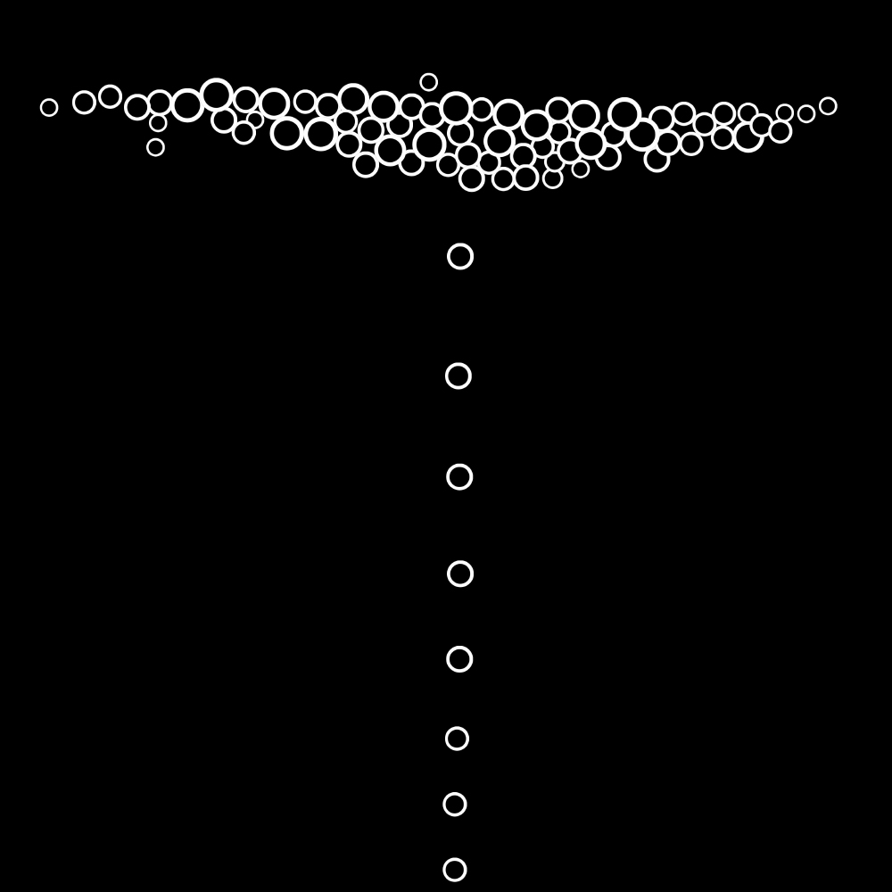 Le Train de bulles est le nom donné aux bulles de gaz remontant dans la flûte de Champagne